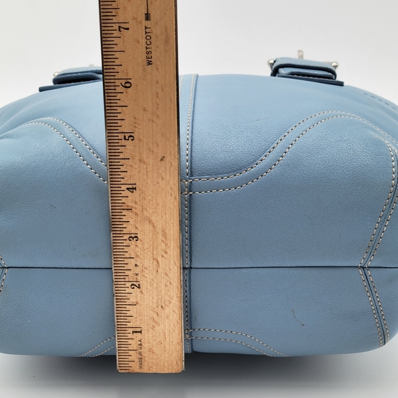 🔥SALE🔥 Coach Smooth Leather Carry All Bag, Vintage, w/ matching Wallet - Picture 14 of 14